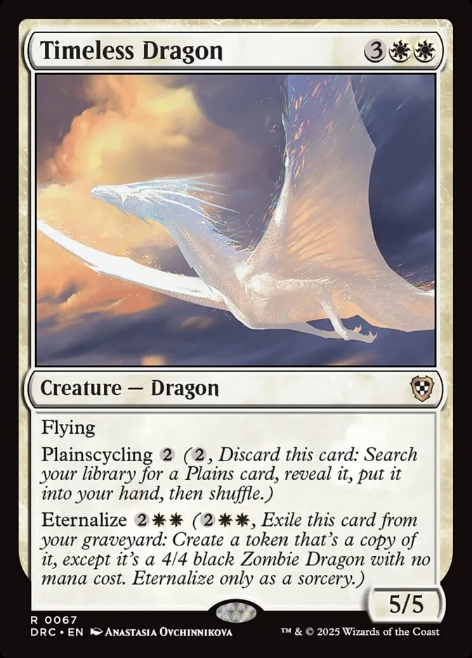 Timeless Dragon Front Face