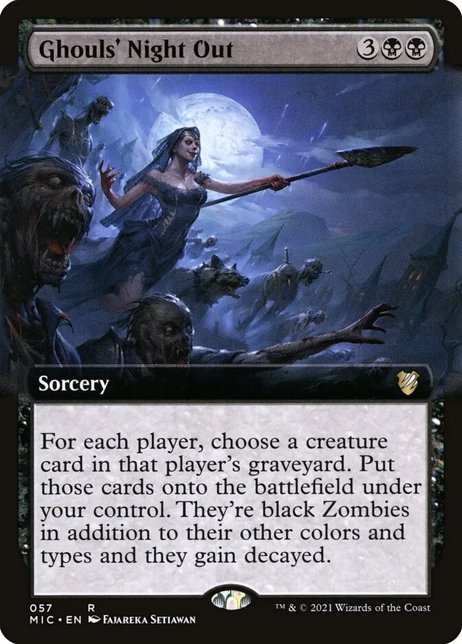 Ghouls' Night Out Front Face