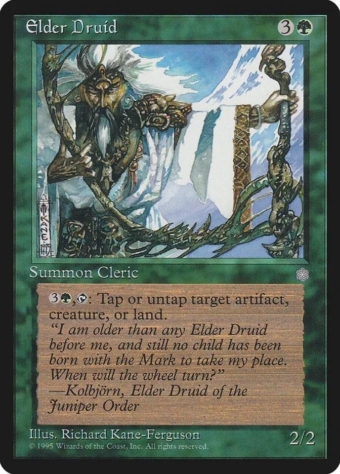 Elder Druid Front Face