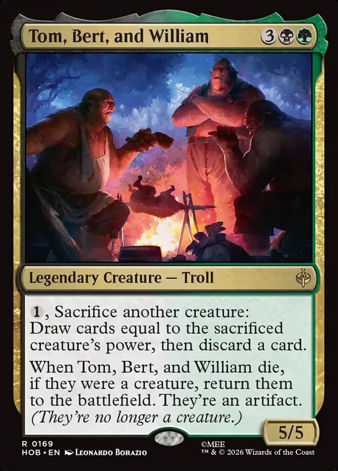 Tom, Bert, and William Front Face