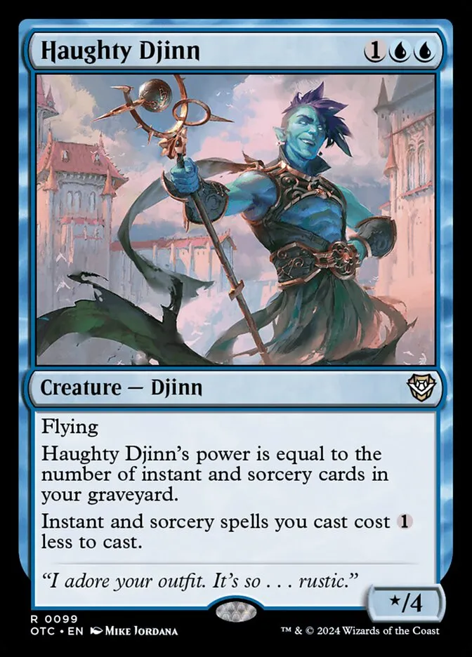 Haughty Djinn Front Face