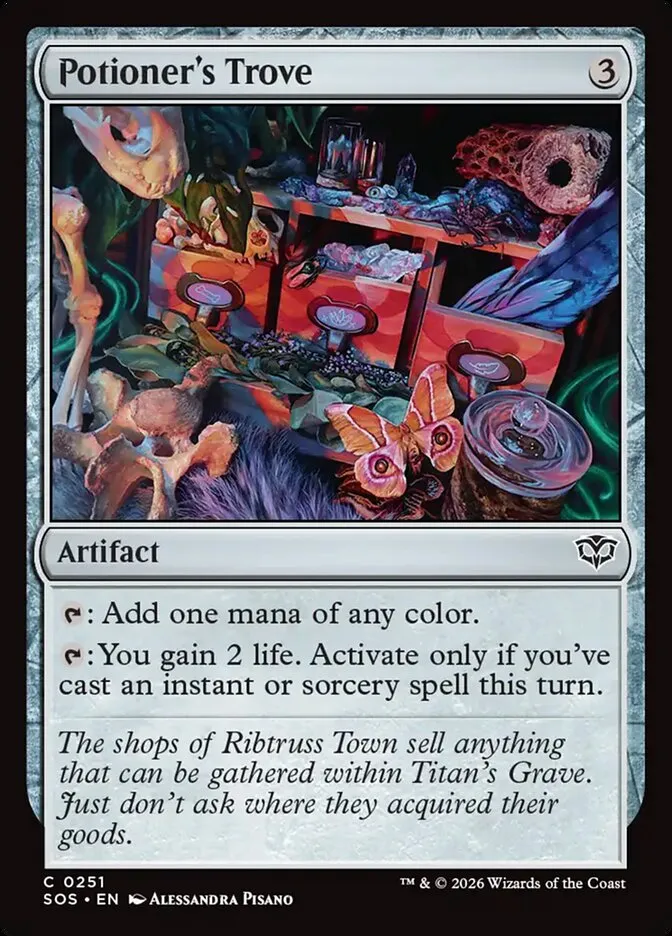 Potioner's Trove Front Face