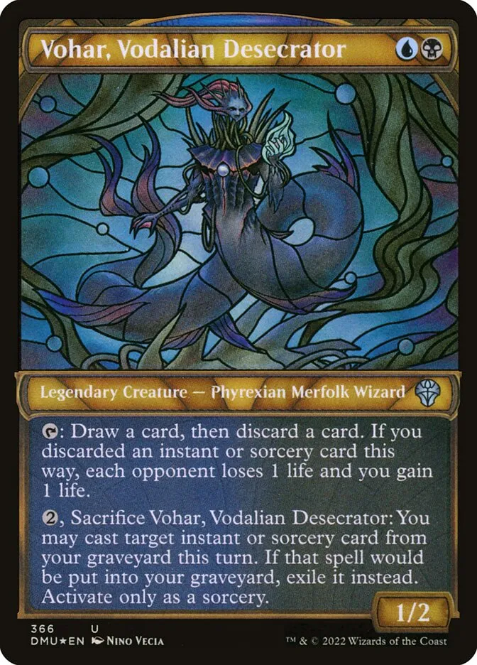 Vohar, Vodalian Desecrator Front Face
