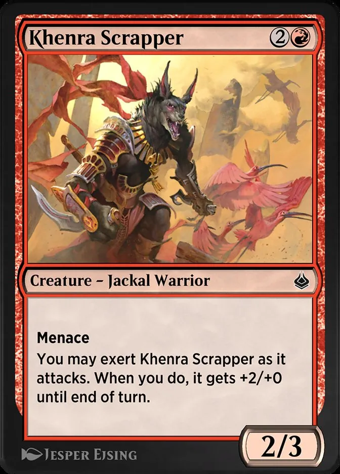 Khenra Scrapper Front Face