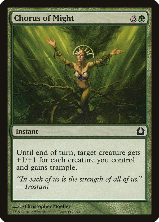 Chorus of Might Front Face