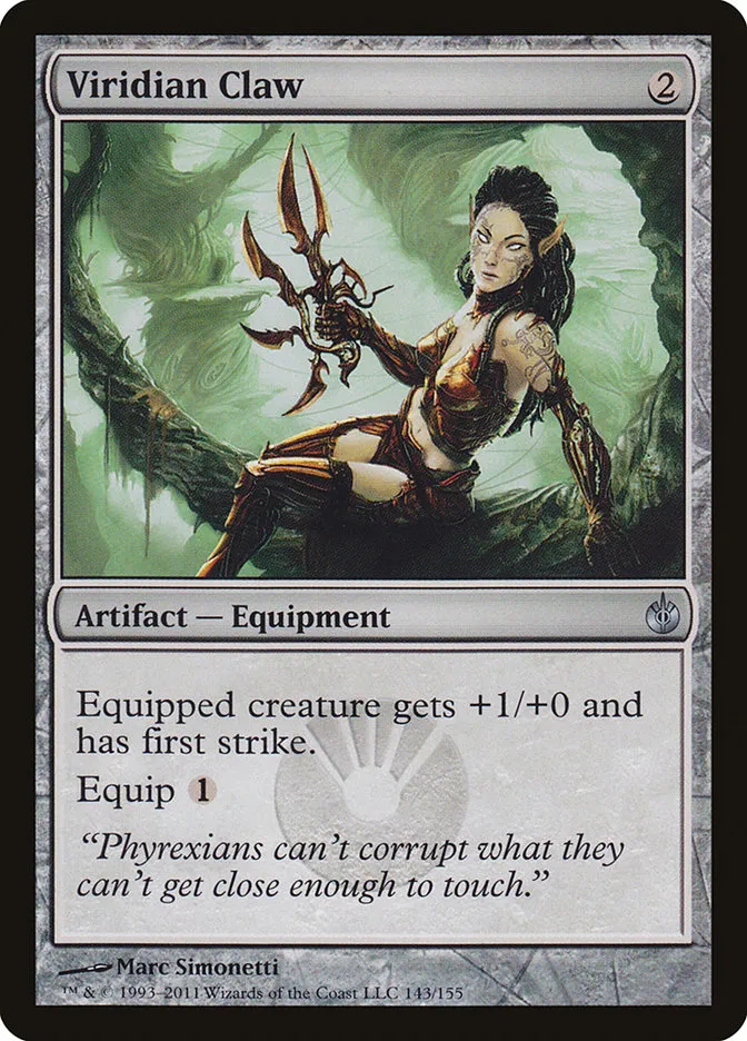 Viridian Claw Front Face
