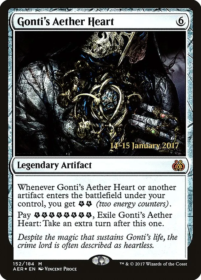 Gonti's Aether Heart Front Face