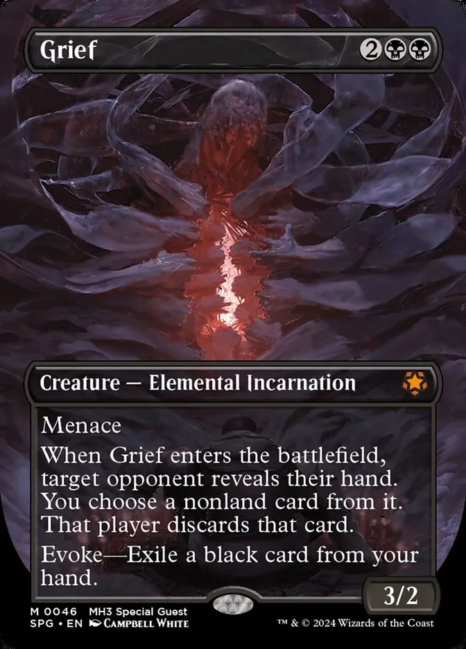 Grief Front Face
