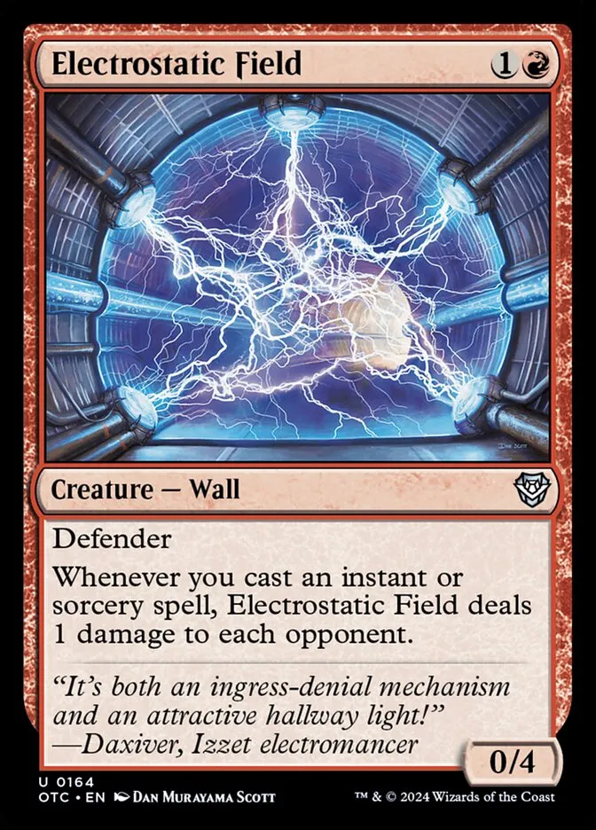 Electrostatic Field Front Face