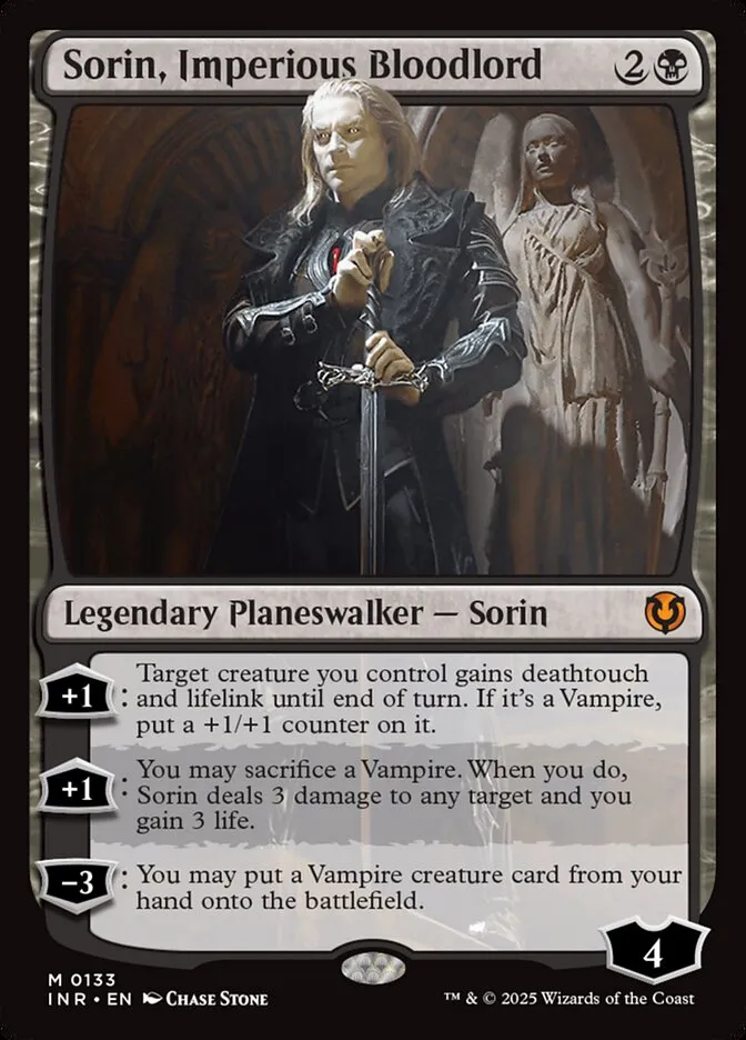 Sorin, Imperious Bloodlord Front Face