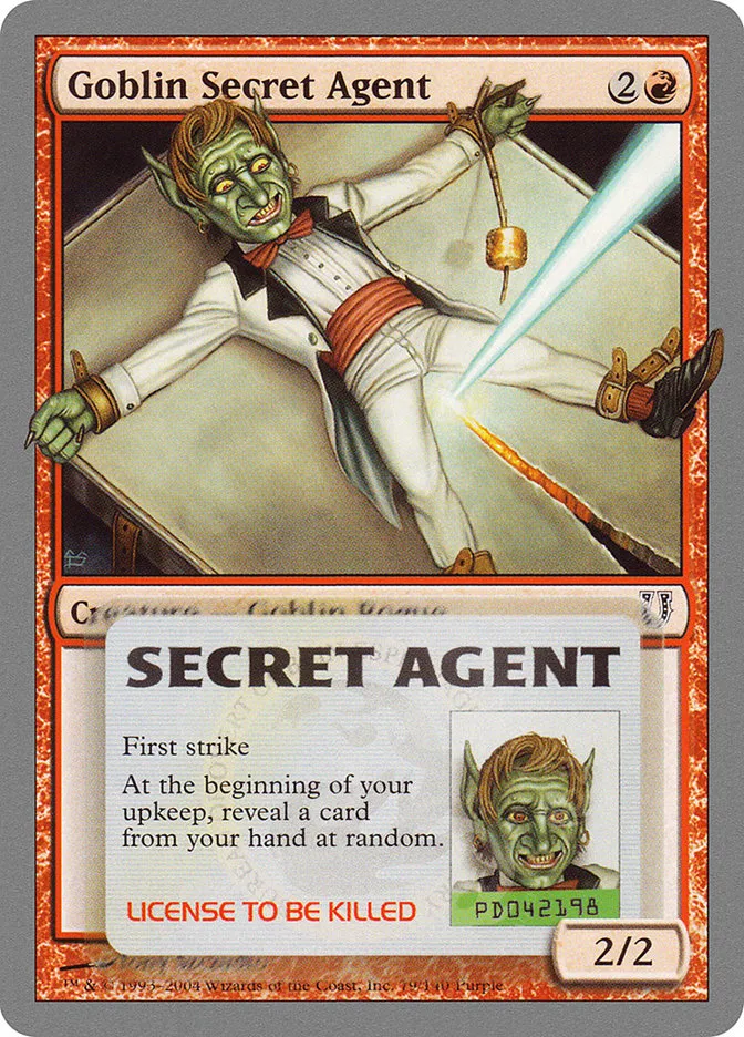 Goblin Secret Agent Front Face