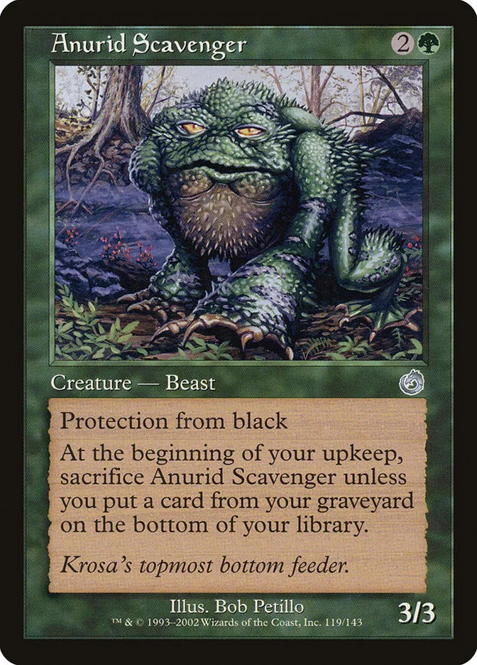 Anurid Scavenger Front Face