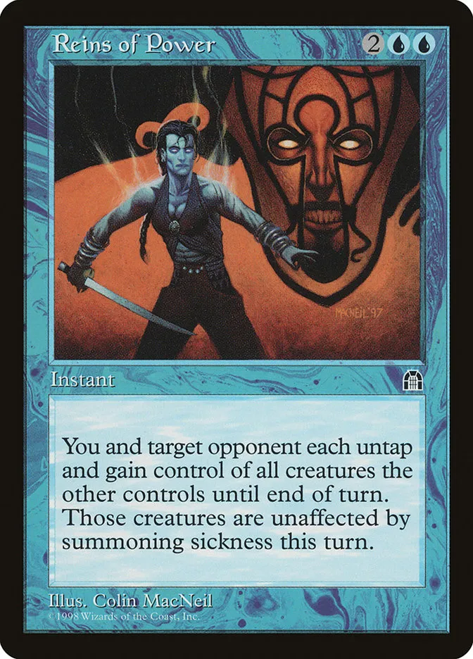 Reins of Power Front Face