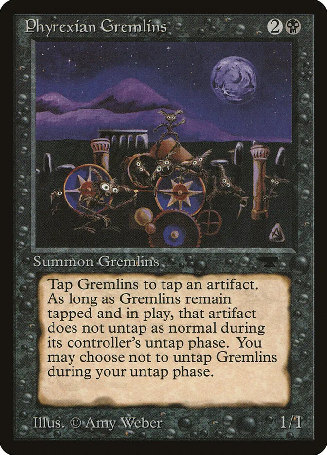 Phyrexian Gremlins Front Face