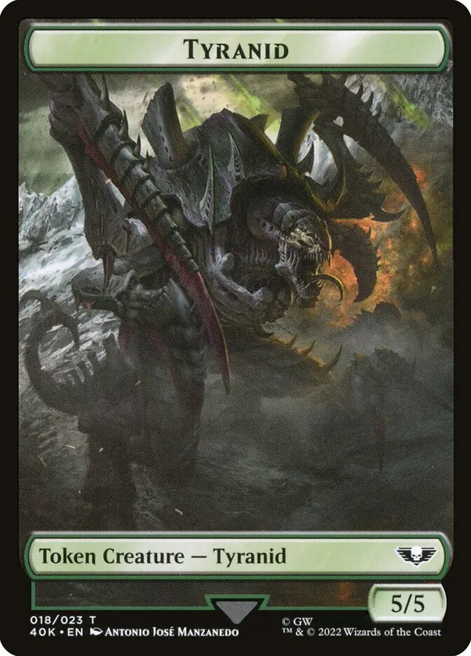 Tyranid Front Face