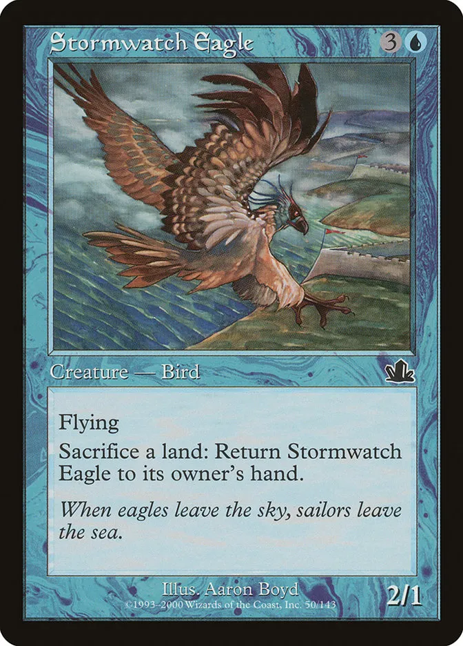 Stormwatch Eagle Front Face