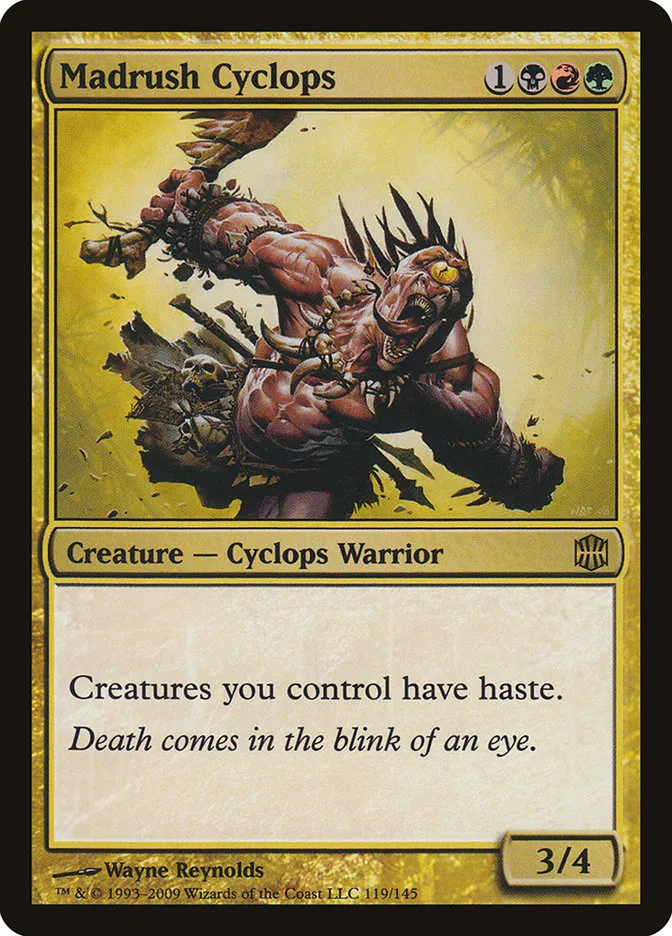Madrush Cyclops Front Face
