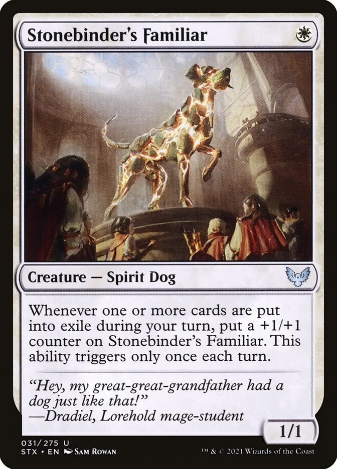 Stonebinder's Familiar Front Face