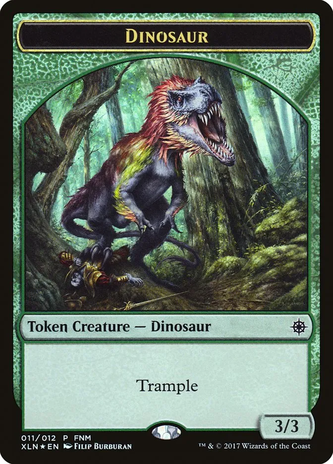 Dinosaur // Treasure Front Face