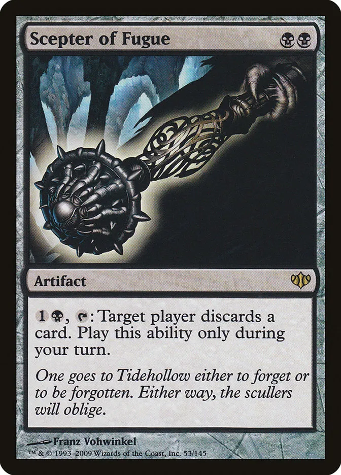 Scepter of Fugue Front Face