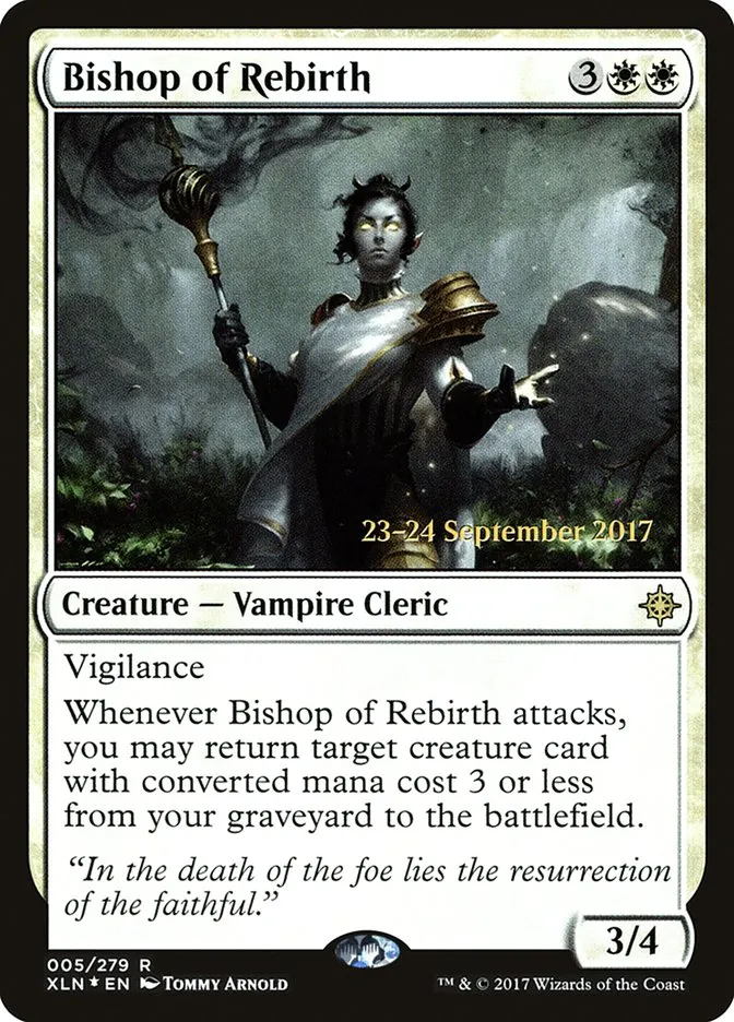 Bishop of Rebirth Front Face