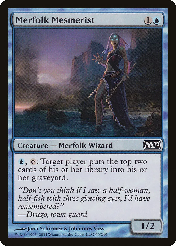Merfolk Mesmerist Front Face