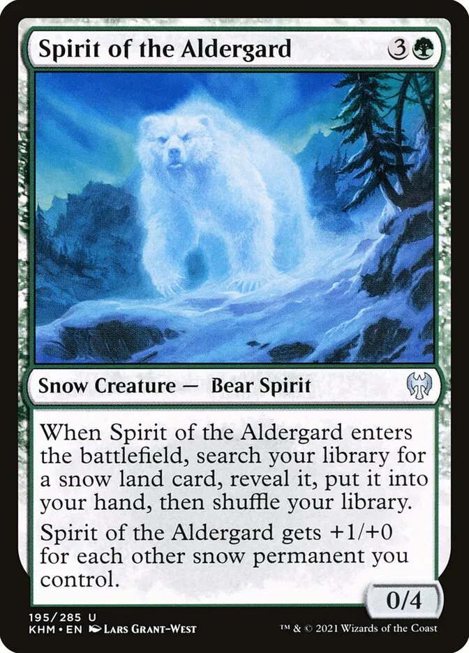 Spirit of the Aldergard Front Face