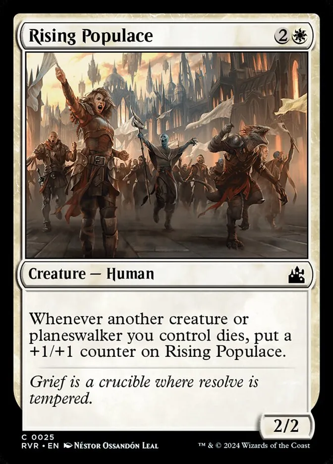 Rising Populace Front Face