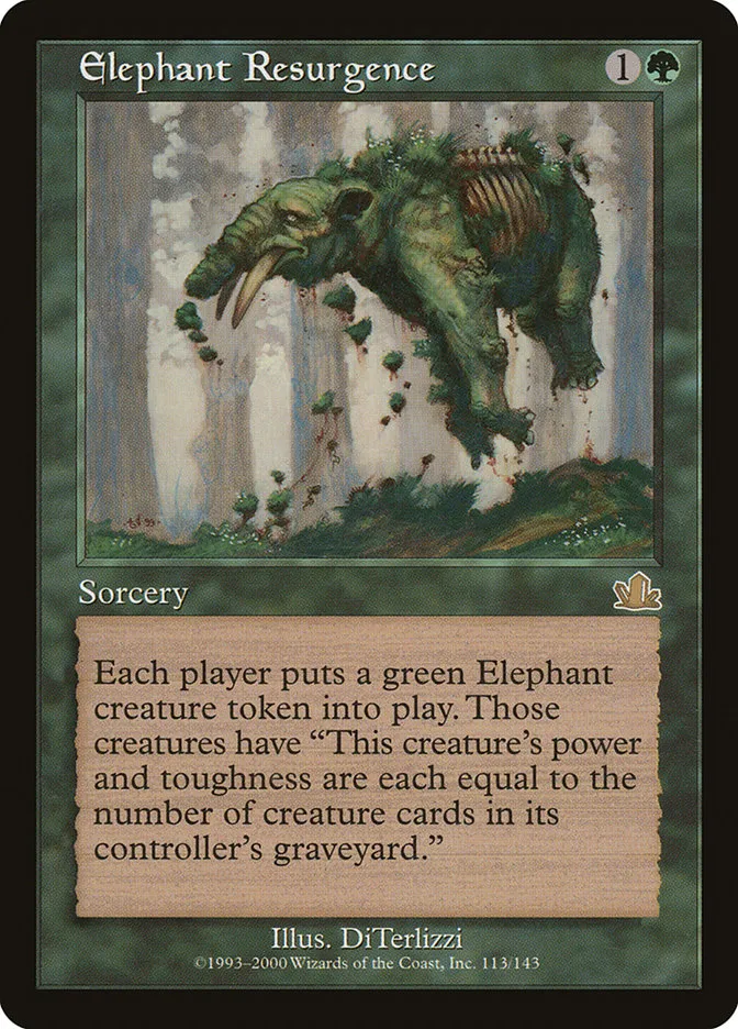 Elephant Resurgence Front Face