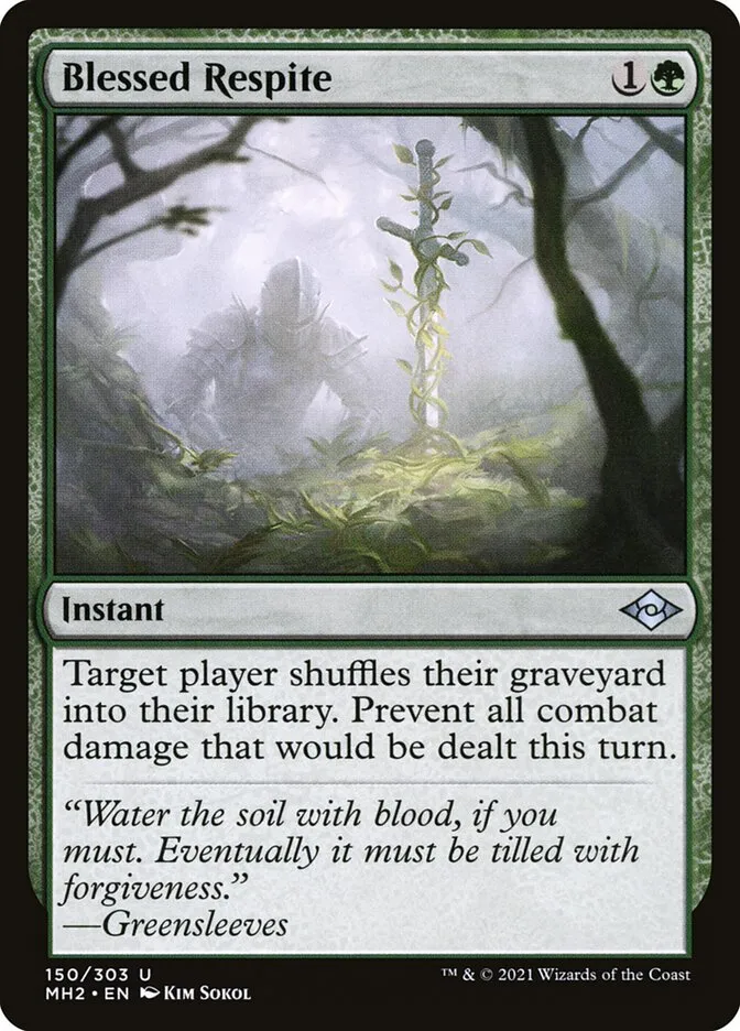 Blessed Respite Front Face