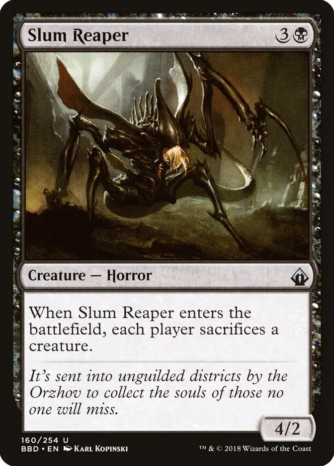 Slum Reaper Front Face