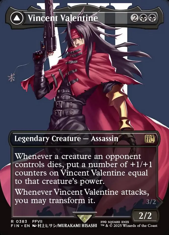 Vincent Valentine // Galian Beast Front Face
