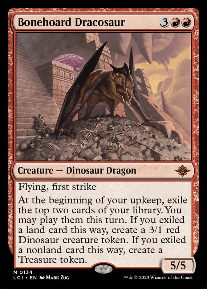 Bonehoard Dracosaur Front Face