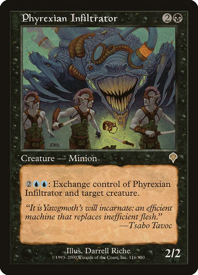 Phyrexian Infiltrator Front Face