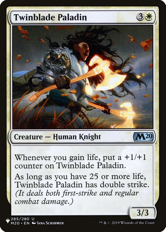 Twinblade Paladin Front Face