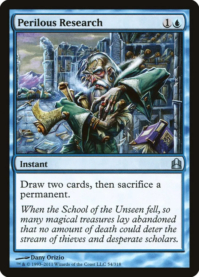 Perilous Research Front Face
