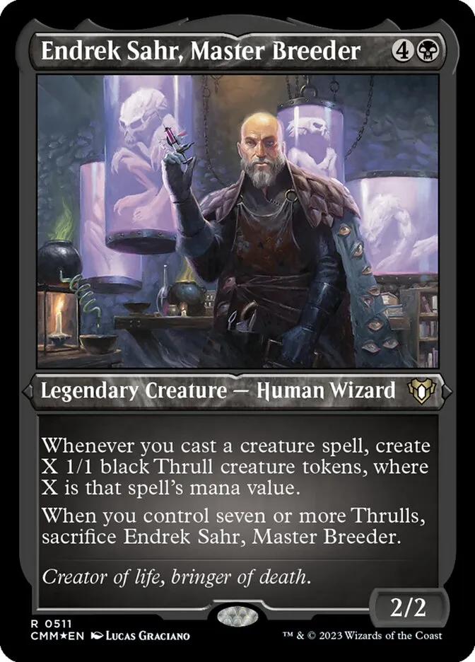 Endrek Sahr, Master Breeder Front Face