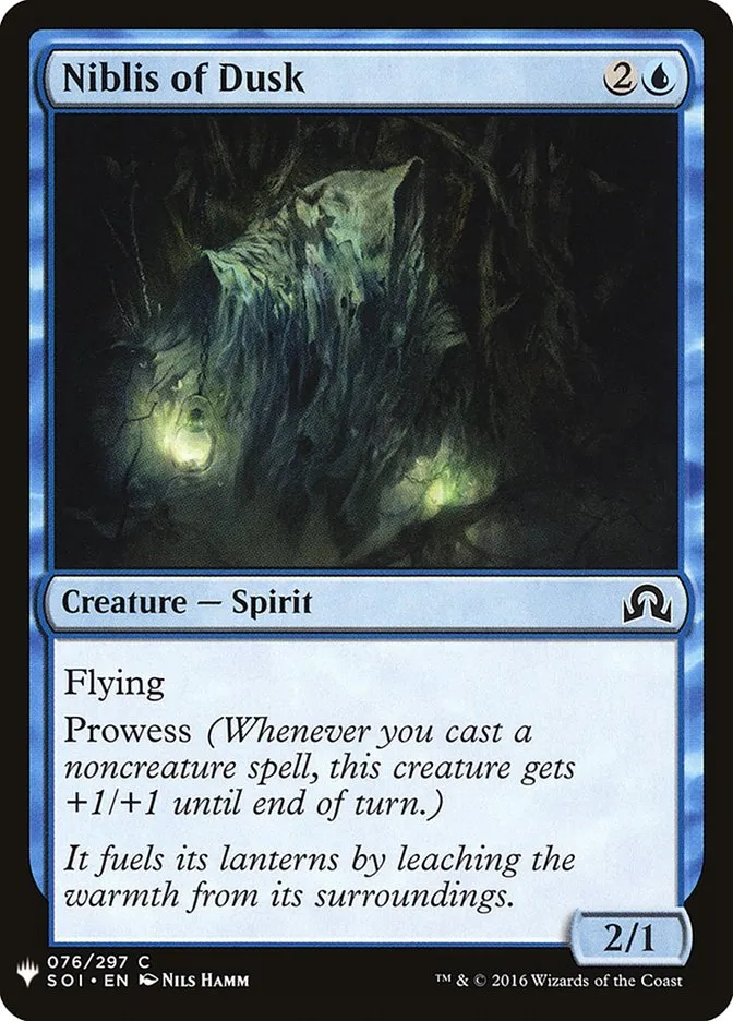 Niblis of Dusk Front Face