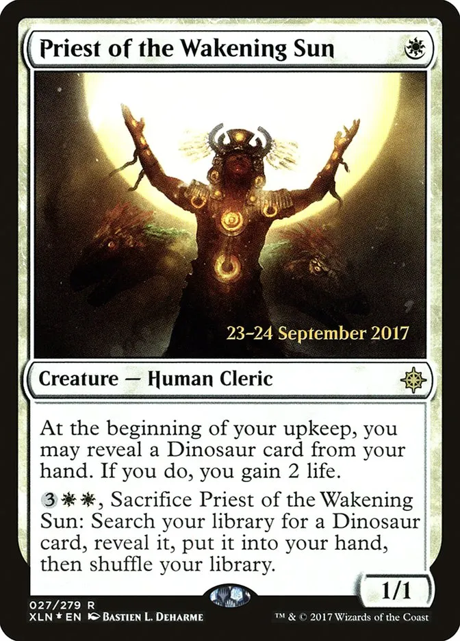 Priest of the Wakening Sun Front Face