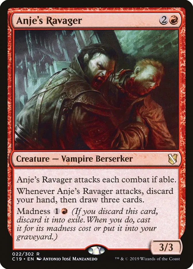 Anje's Ravager Front Face