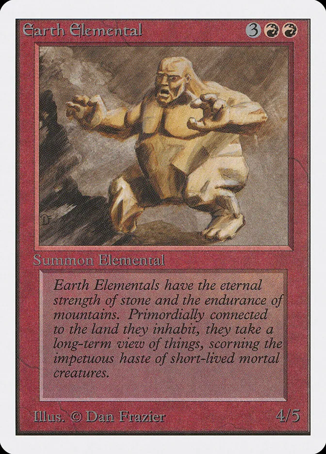 Earth Elemental Front Face