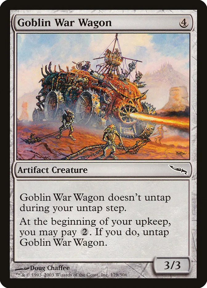 Goblin War Wagon Front Face