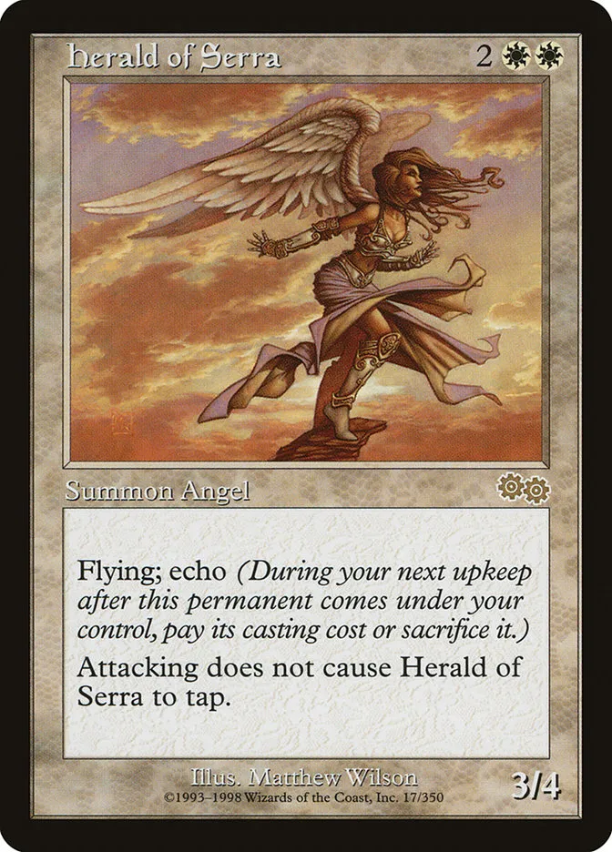 Herald of Serra Front Face