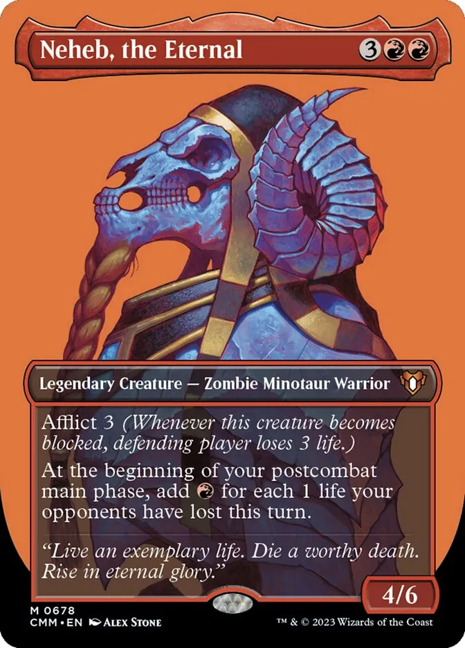 Neheb, the Eternal Front Face
