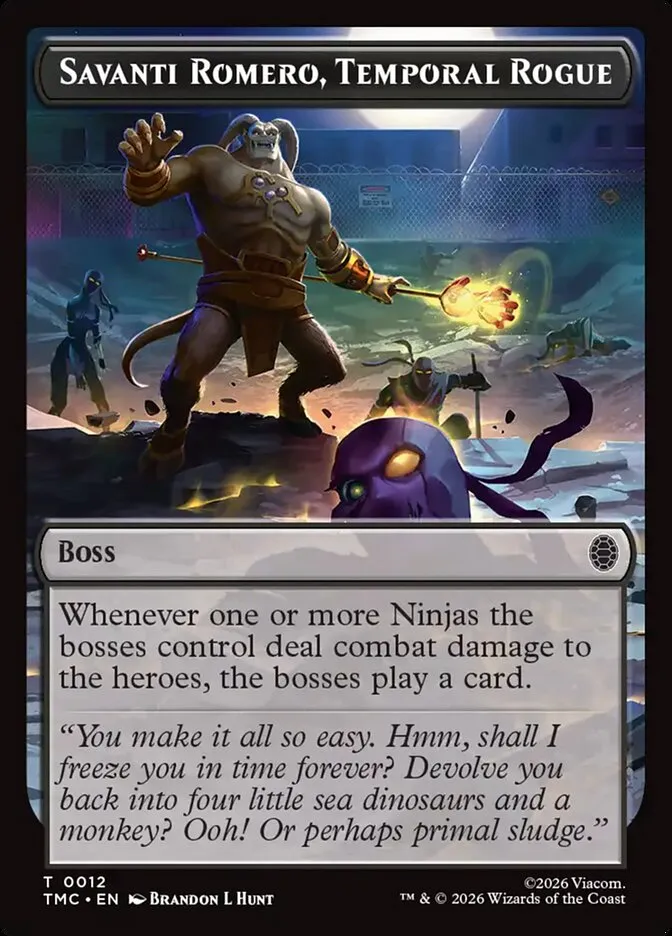 Savanti Romero, Temporal Rogue Front Face