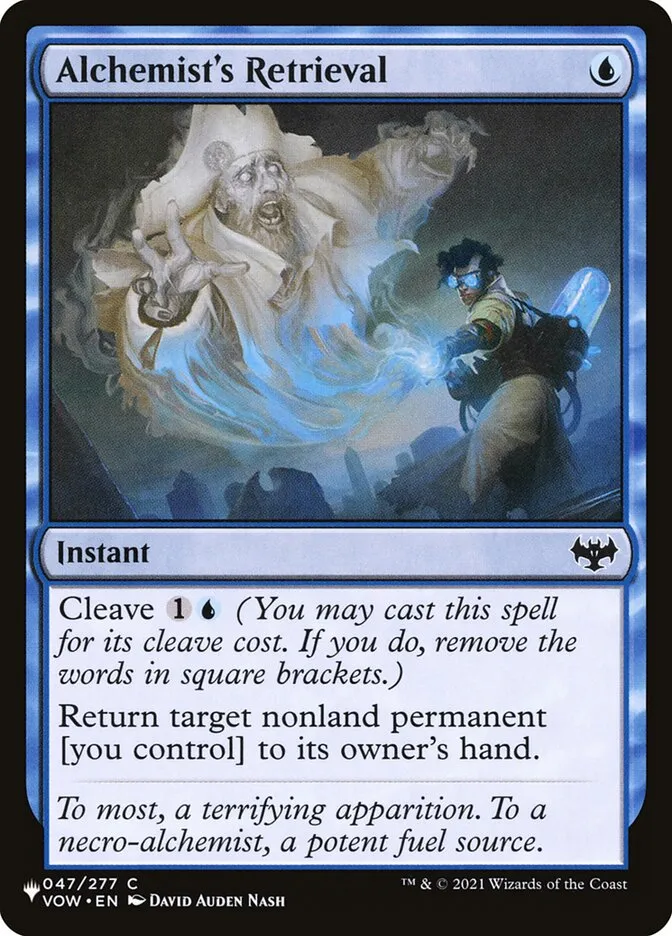 Alchemist's Retrieval Front Face