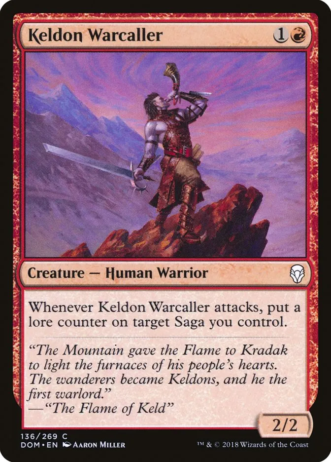 Keldon Warcaller Front Face
