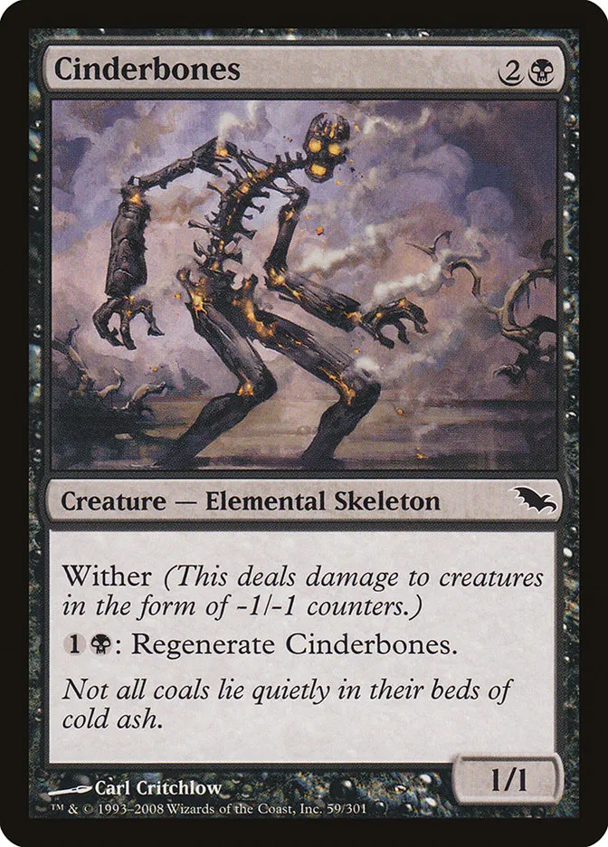 Cinderbones Front Face