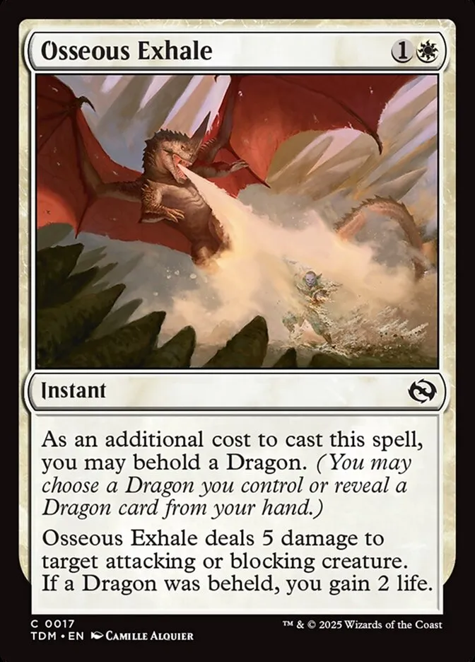 Osseous Exhale Front Face