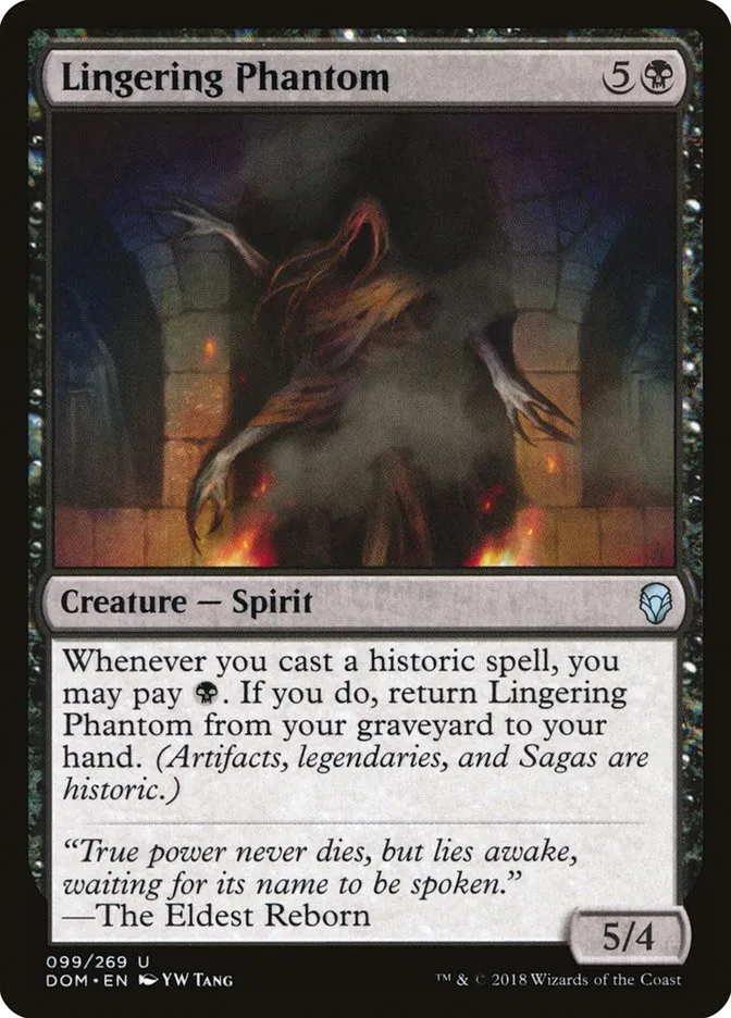 Lingering Phantom Front Face